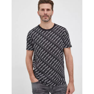 Calvin Klein pánské černé tričko - L (0GQ)
